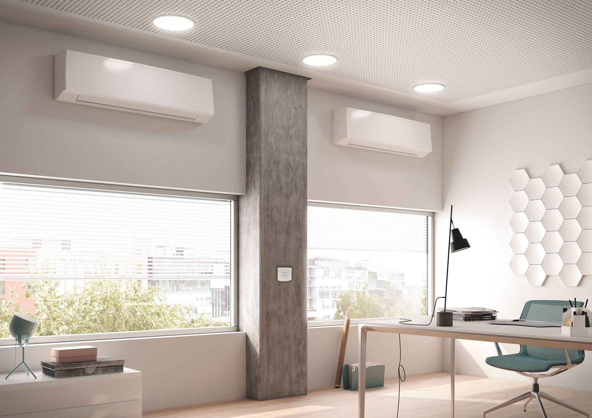 Фанкойлы Arbonia Condiline в виде настенного оборудования – поддержание температуры в офисе и квартире