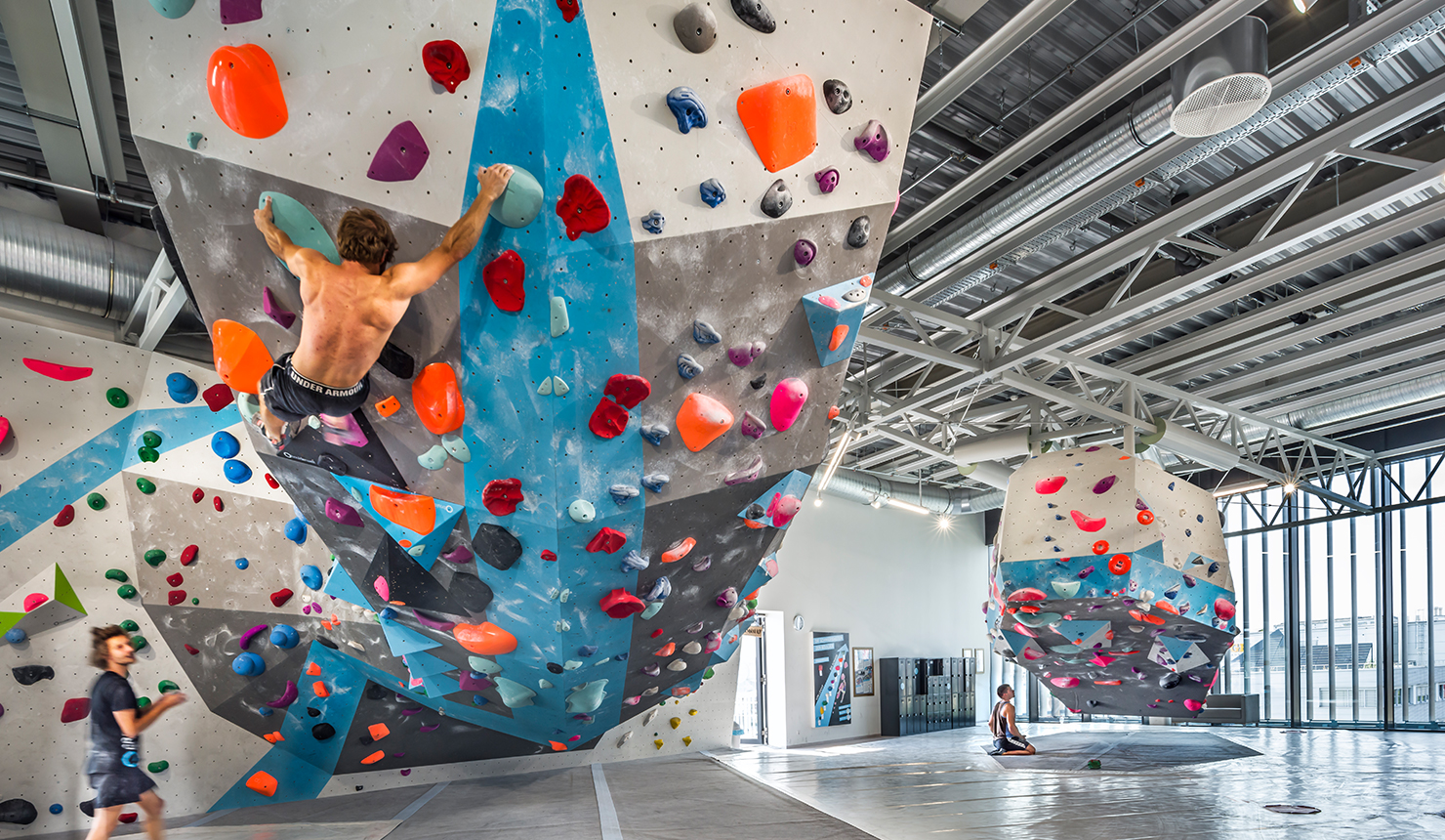 Produkte von Arbonia sorgen für angenehme Temperierung in der Boulderwelt München