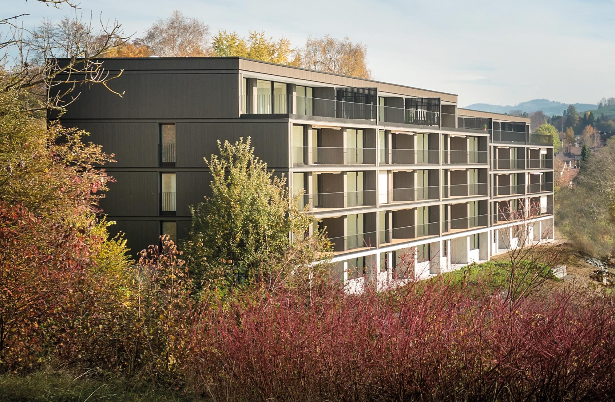 MFH Gebäude St Gallen - Referenz von Arbonia