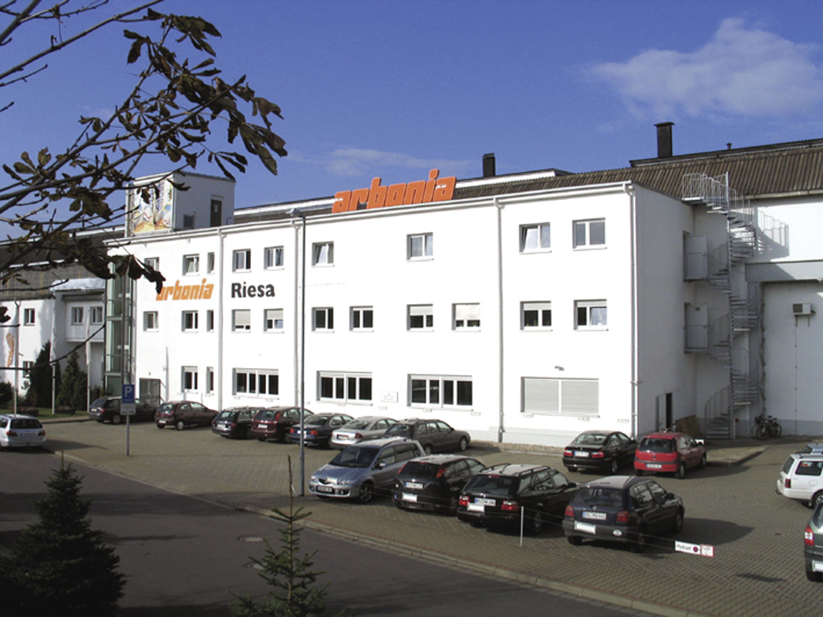 Arbonia Riesa headquarters until 2021 former company headquarters Arbonia Riesa