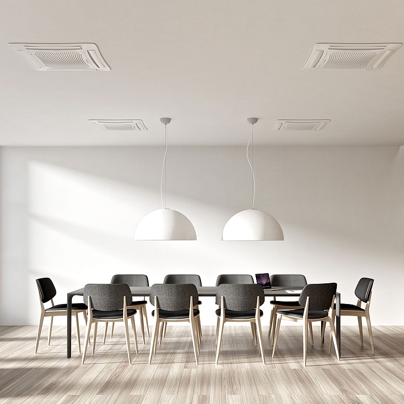 Fan coils from Arbonia – ceiling cassettes