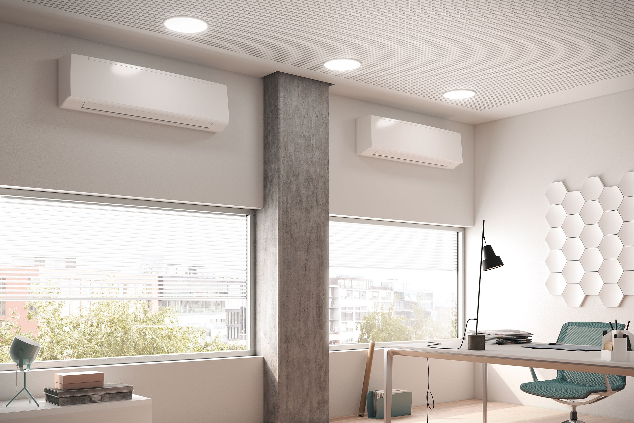 Ventilo-convecteur mural Condiline – une solution pour les espaces résidentiels et de bureaux