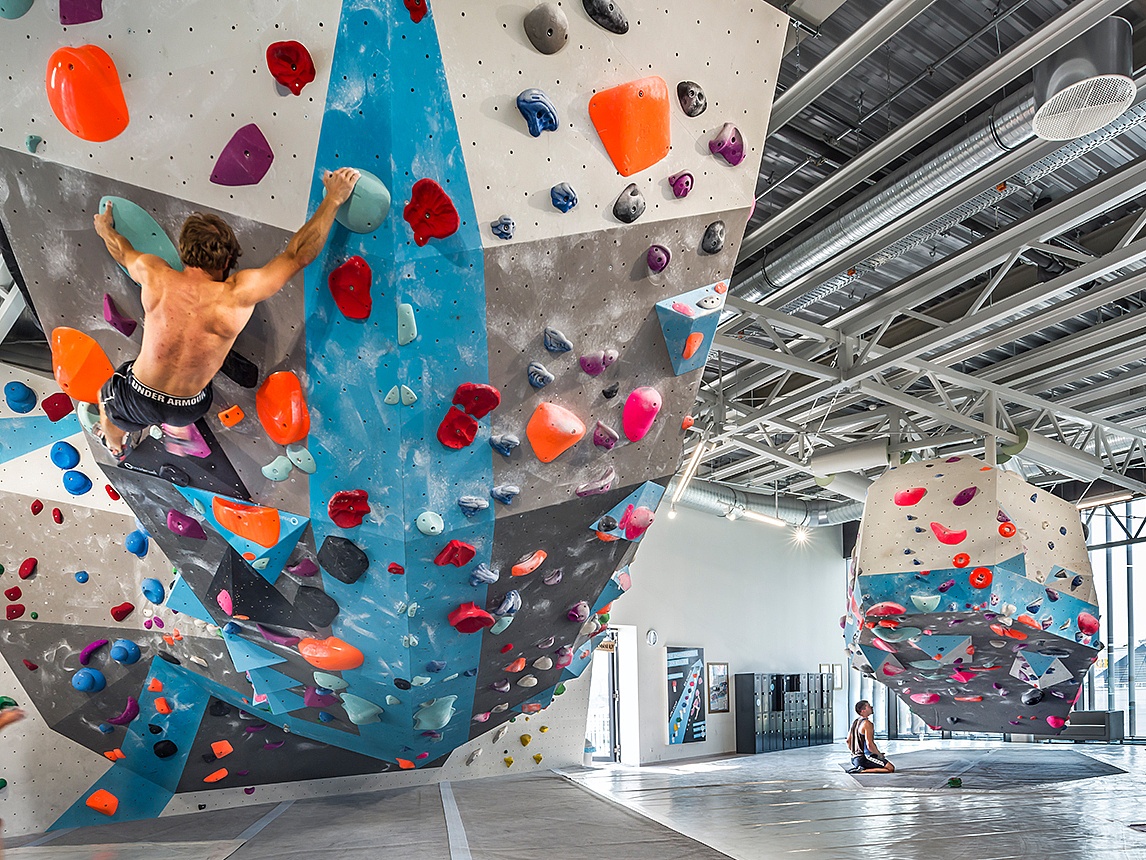 Produkte von Arbonia sorgen für angenehme Temperierung in der Boulderwelt München