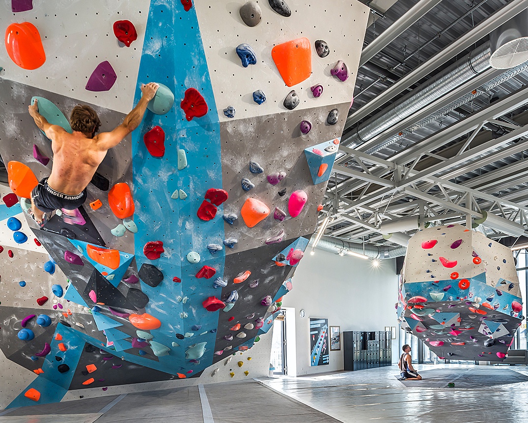 Produkte von Arbonia sorgen für angenehme Temperierung in der Boulderwelt München