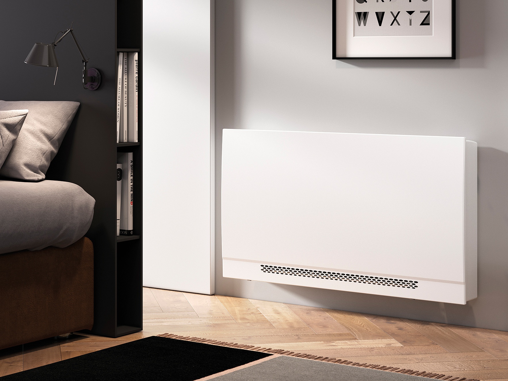 Wohnraum FanCoil DXH von Arbonia - ideal für Betrieb mit Wärmepumpe