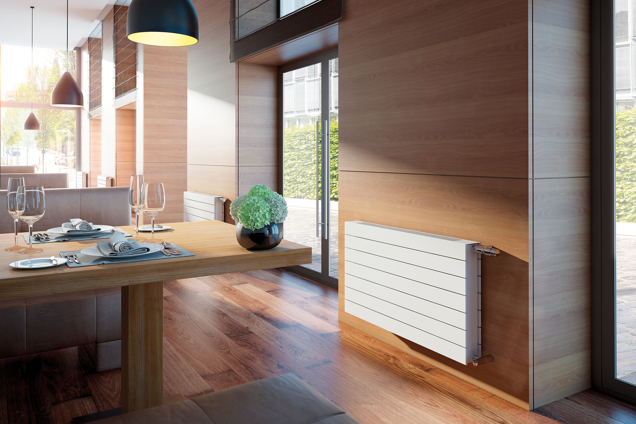 Heizkörper Decotherm Plus für Temperierung in Wohnungen