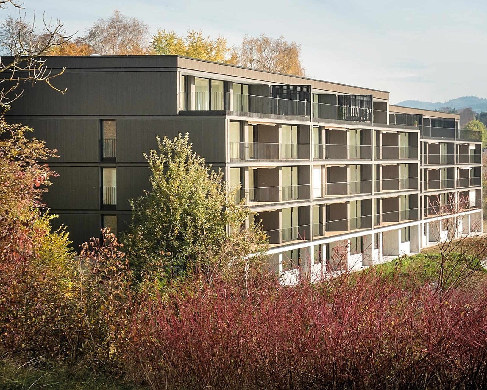 MFH Gebäude St Gallen - Referenz von Arbonia