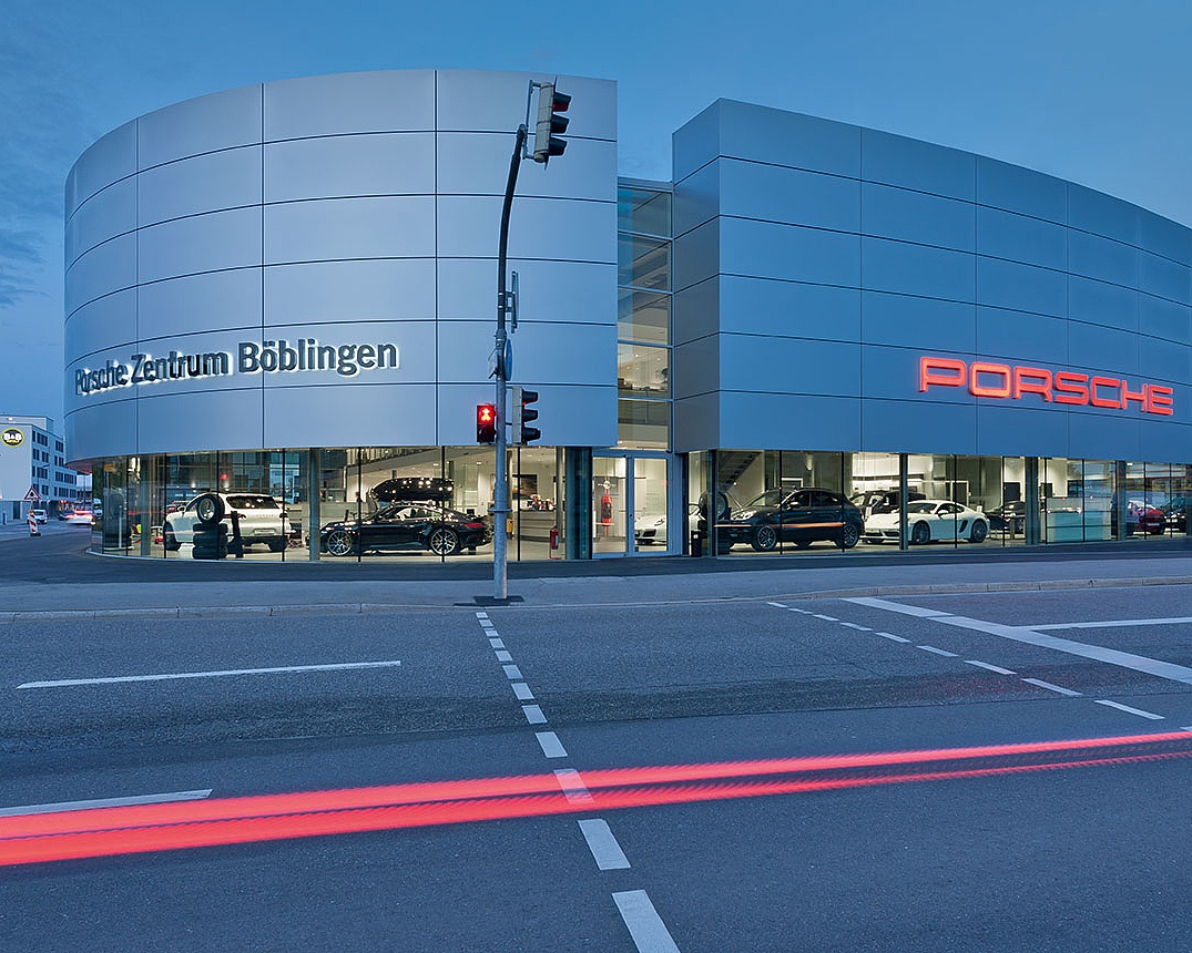Porsche Zentrum Böblingen - Arbonia Referenz