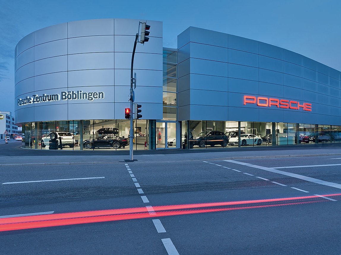 Porsche Zentrum Böblingen - Arbonia Referenz