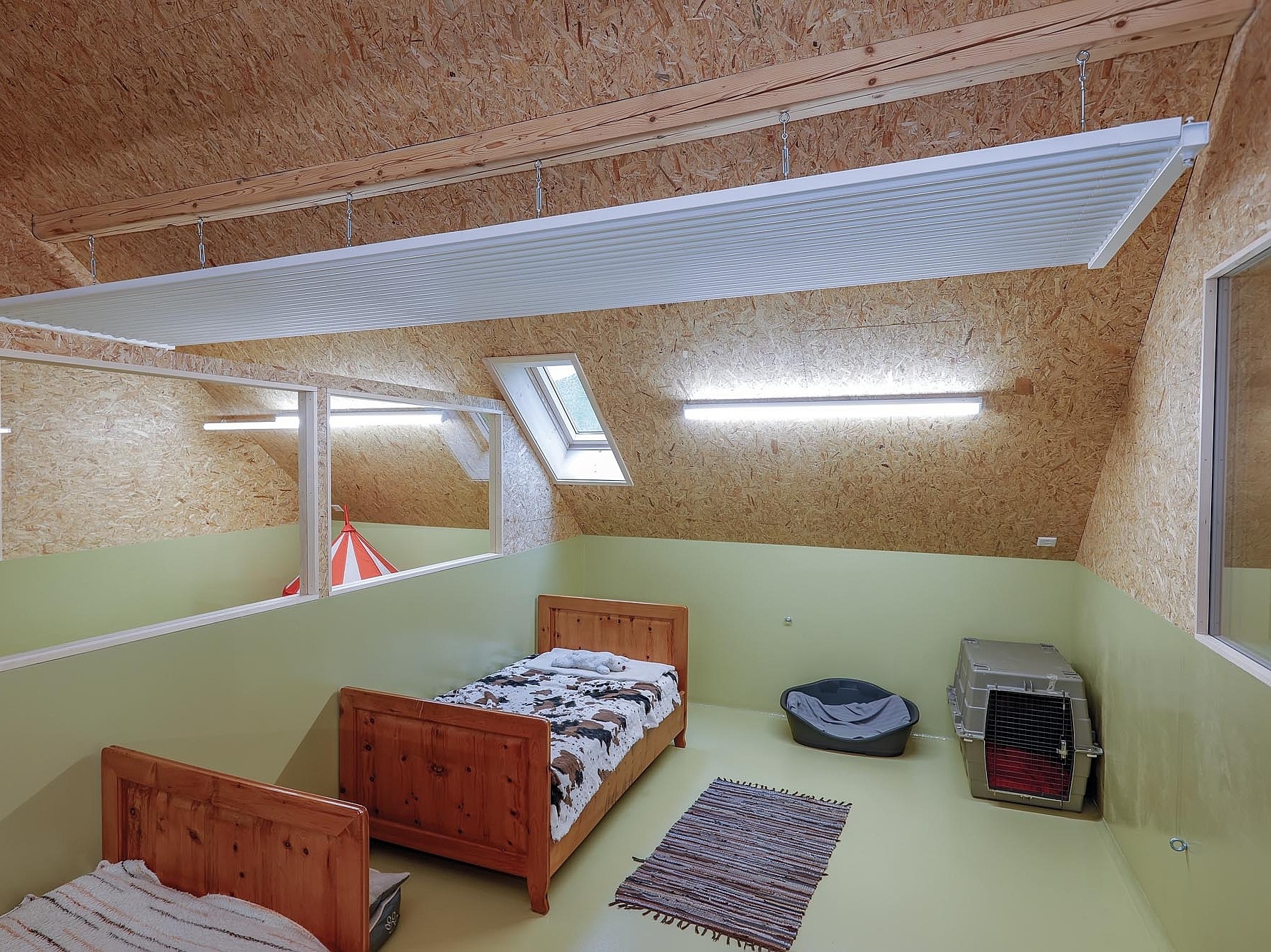 Hundezentrum Bächli, Hemberg - Referenz von Arbonia Das Hundezentrum Bächli Hemberg nutzt Deckenstrahlplatten aus dem Hause Arbonia